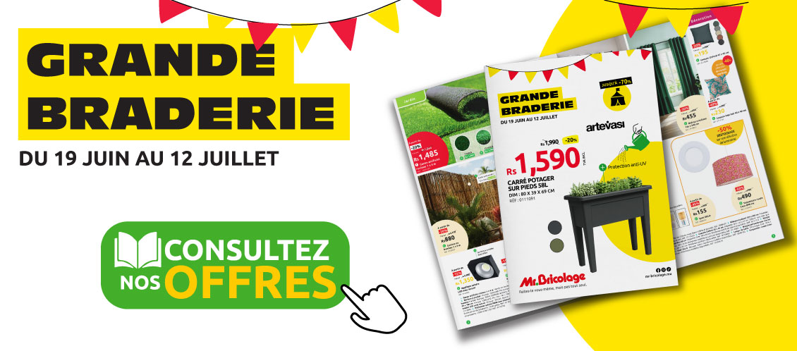 consulter le catalogue promo grande braderie avec des remises allant jusqu a moins soixante dix pourcent
